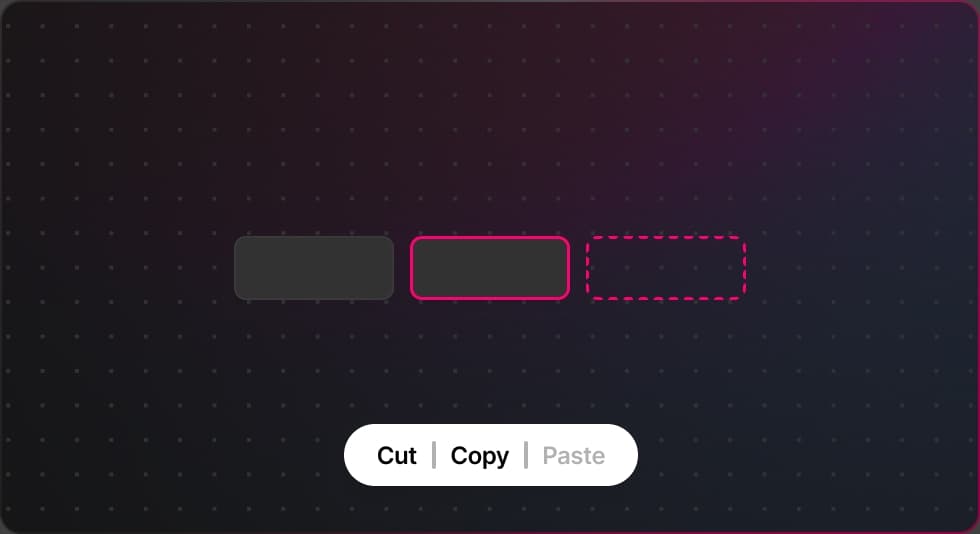 Copy and Paste screenshot